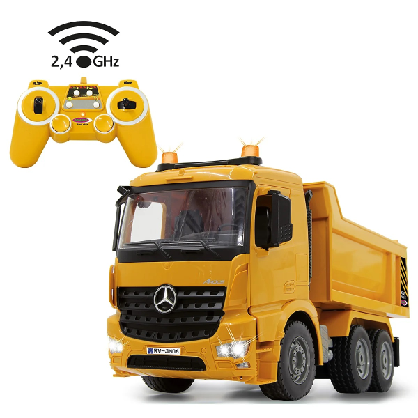 JAMARA R/C CAMION RIBALTABILE MERCEDES 1:20 — immagine 1