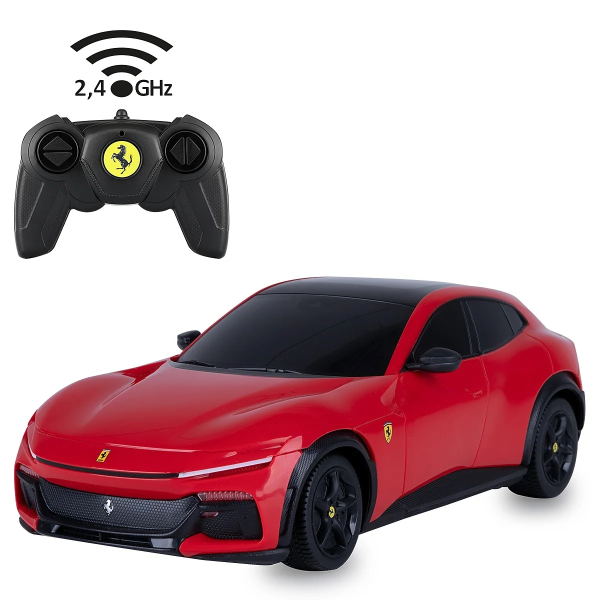 JAMARA R/C FERRARI PUROSANGUE 1:24 ROSSO