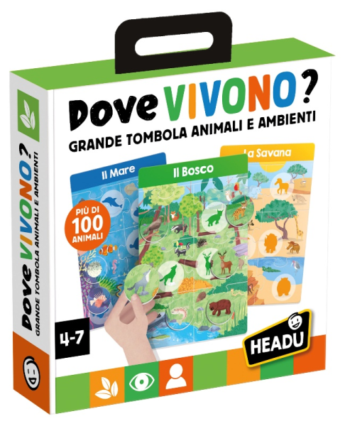 HEADU Dove Vivono gli Animali