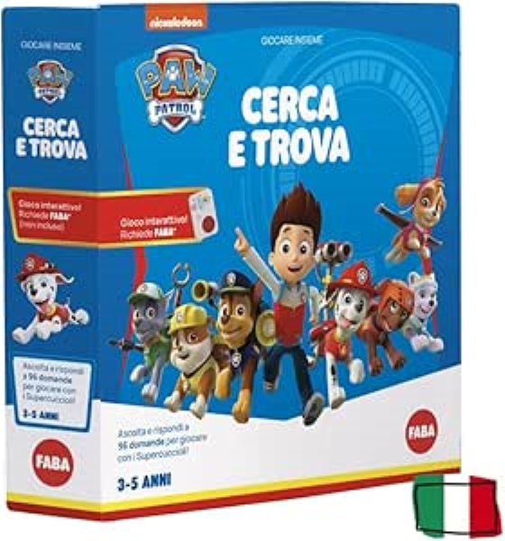 GIOCHI FABApiù PAW PATROL CERCA E TROVA — immagine 1