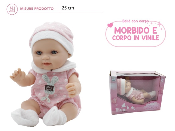BAMBOLA EVA COLLECTION BABY NEWBORN 1