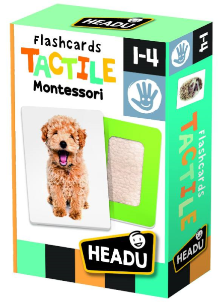 HEADU FLASHCARDS BABY TACTILE MONTESSORI
