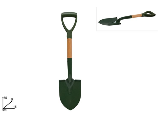 PALA FERRO PUNTA 65cm(12) — immagine 1