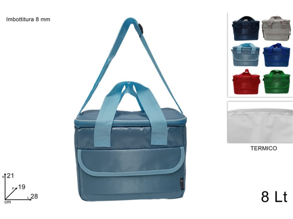 BORSA FRIGO 8 LT CON TASCA