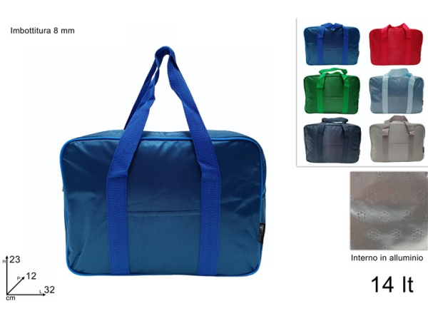 BORSA FRIGO 14 LT CON TASCHINO