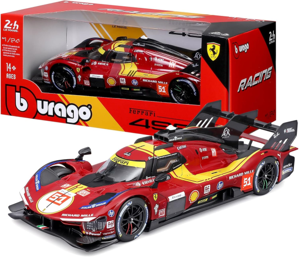 FERRARI 99P 24H LMH HYPERCAR 2025 N51 1:24 — immagine 1