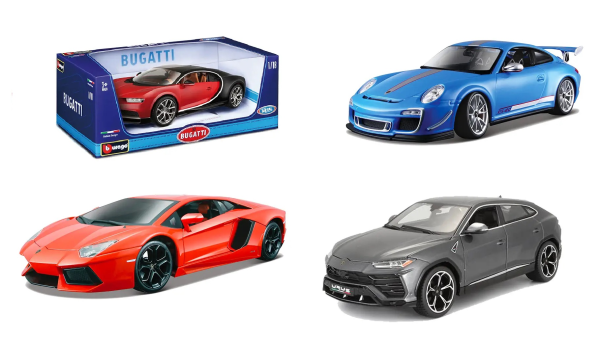AUTO 1:18 COLLEZIONE BURAGO ASS — immagine 1