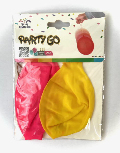 BUSTA PALLONCINI PUNGIBALL C/ELASTICO 10G 2PC — immagine 1