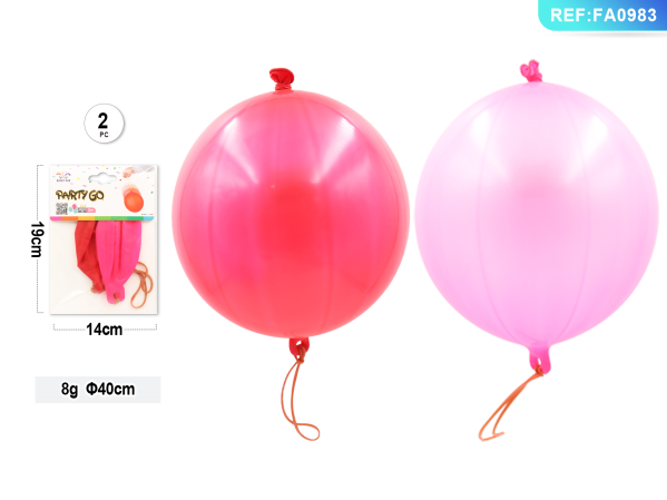 BUSTA PALLONCINI PUNGIBALL C/ELASTICO 5G 2PC