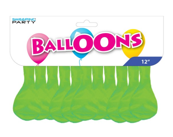 BUSTA PALLONCINI 12. 20PZ.VERDE