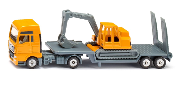 Siku CAMION C/RIM.più ESCAVATORE — immagine 1