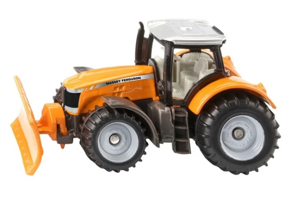 Siku TRATTORE MASSEY FERGUSON C/SNOWPLOW — immagine 1