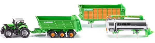 Siku TRATTORE DEUTZ C/SET ACC. — immagine 1