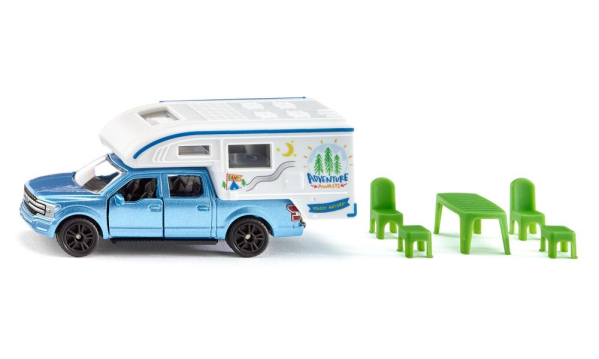 Siku FORD F150 PICK-UP CAMPER — immagine 1