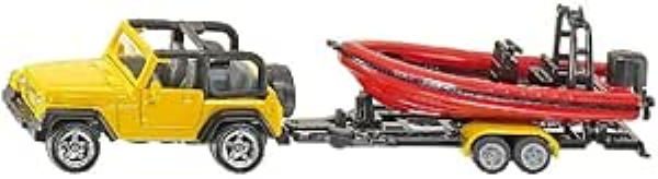 Siku JEEP CON BARCA — immagine 1