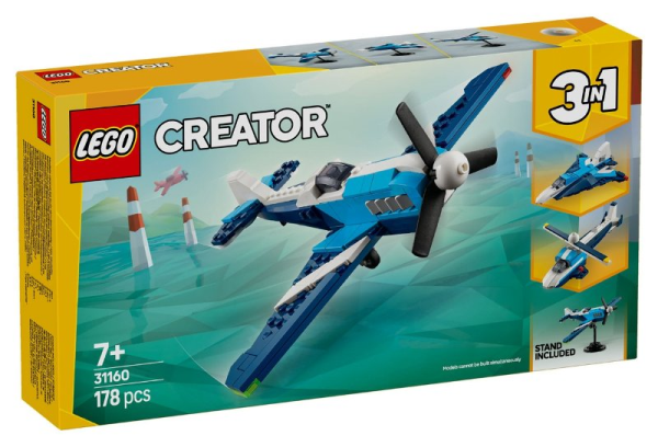 LEGO 31160 Velivolo: aereo da competizione