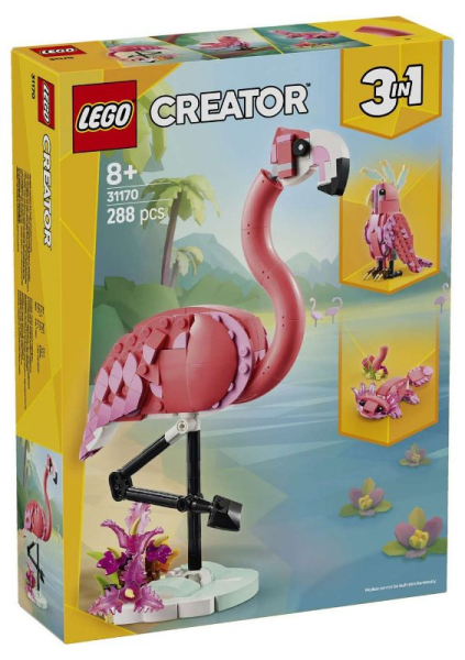 LEGO 31170 ANIMALI SELVATICI FENICOTTERI — immagine 1