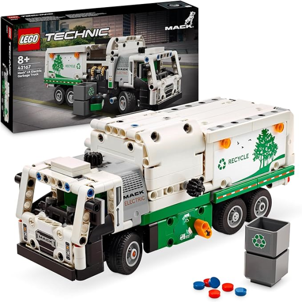 LEGO 42167 Camion della spazzatura Mack® LR Electric — immagine 1