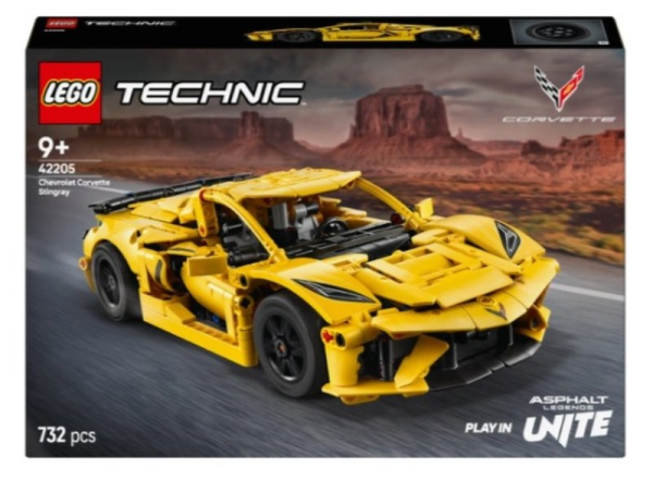 LEGO 42205 CHEVROLET CORVETTE STINGRAY — immagine 1