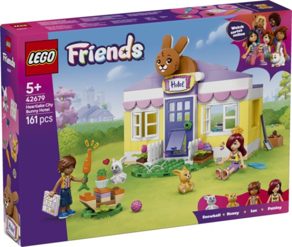 LEGO 42679 Hotel dei conigli di Heartlake City