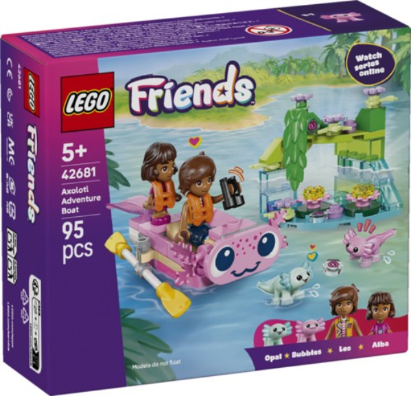 LEGO 42681 Barca d’avventura Axolotl — immagine 1