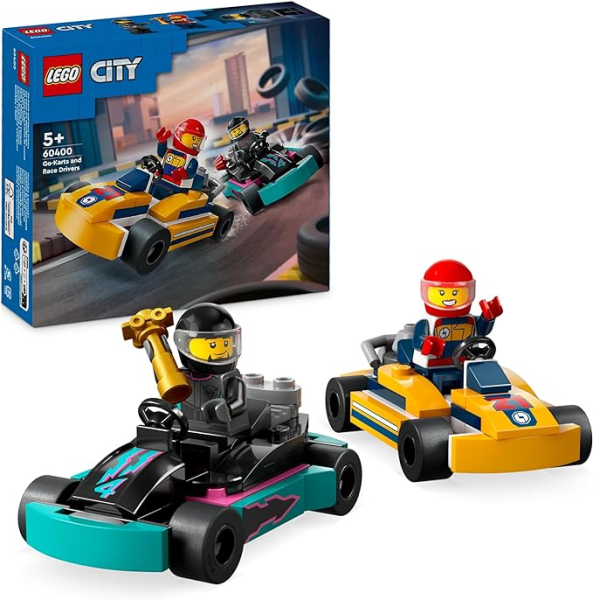 LEGO 60400 Go-kart e piloti — immagine 1