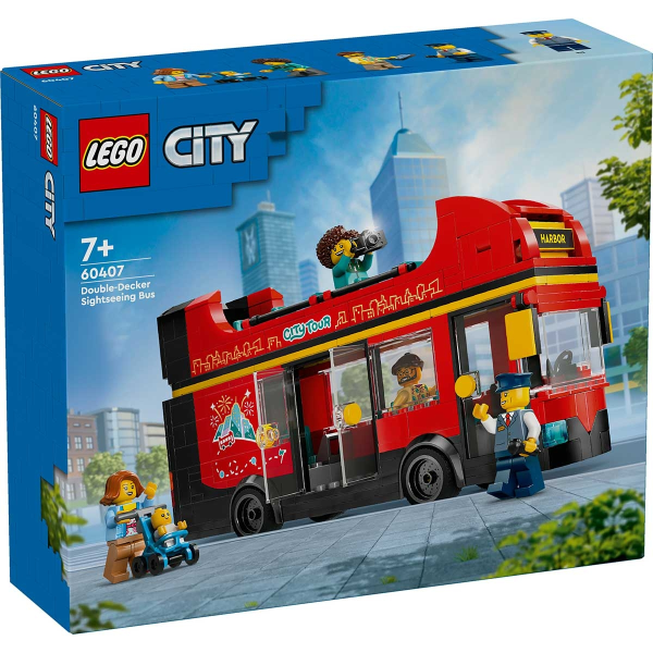 LEGO 60407 Autobus turistico rosso a due piani — immagine 1