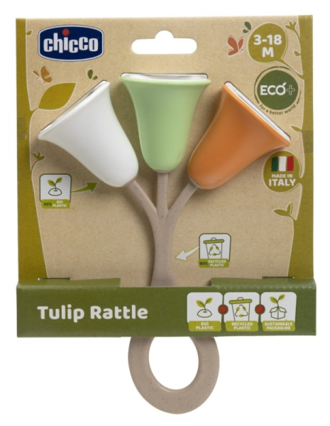Chicco Tulipano Rattle ecopiù — immagine 1