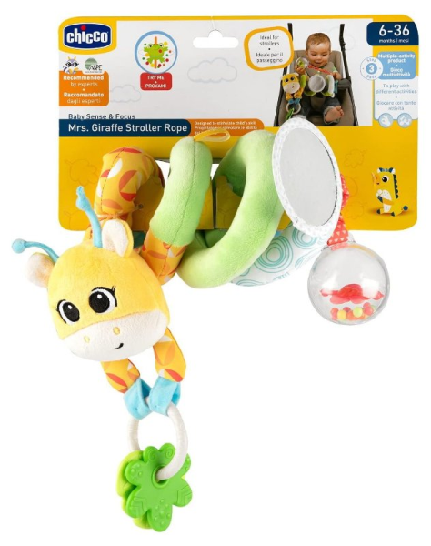 CHICCO SBF FUNE PASSEGGINO MRS GIRAFFA NEW — immagine 1