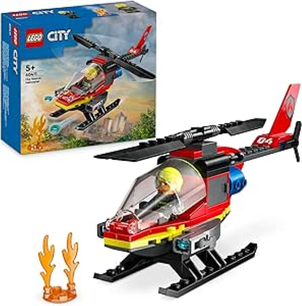 LEGO 60411 Elicottero dei pompieri — immagine 1