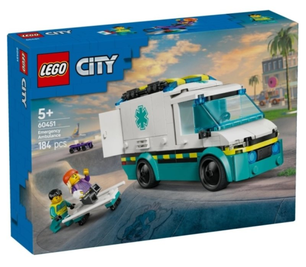 LEGO 60451 Ambulanza di emergenza — immagine 1