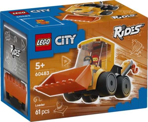 LEGO 60483 Veicoli - Ruspa da cantiere
