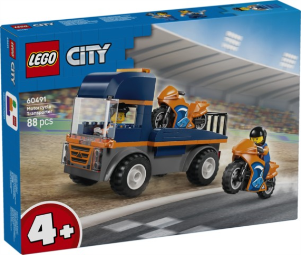 LEGO 60491 Trasportatore di moto