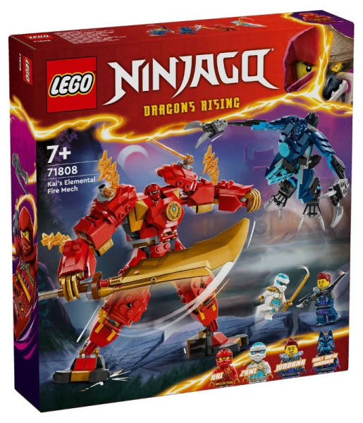 LEGO 71808 MECH ELEMENTO FUOCO DI KAI — immagine 1