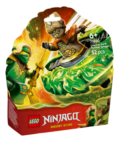LEGO 71850 Lloyd contro Spinner Mostro della Terra — immagine 1