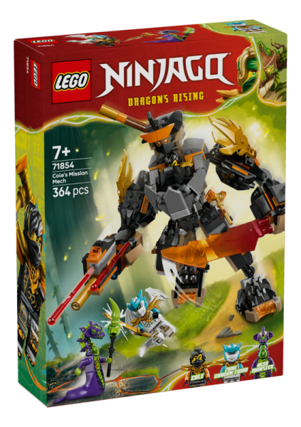 LEGO 71854 Mech della missione di Cole e drago Zane