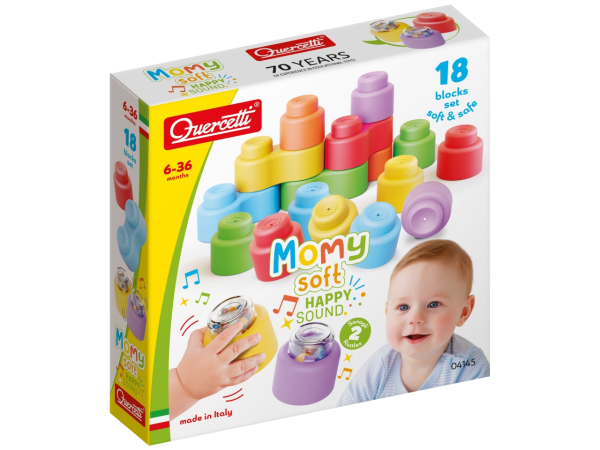 MOMY SOFT HAPPY SOUND 18 PCS — immagine 1