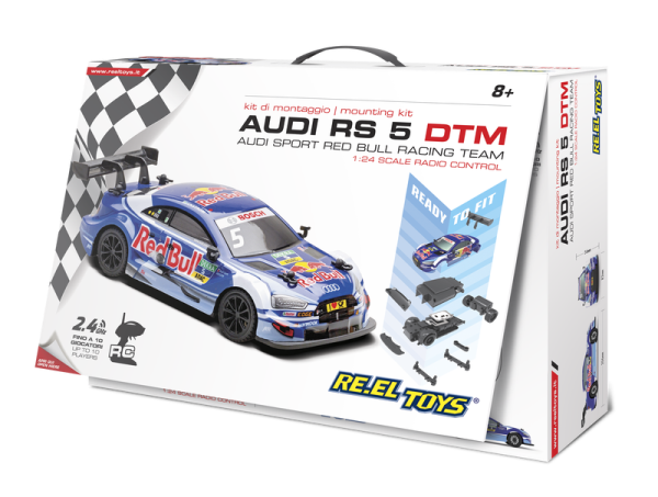 1:24 R/C KIT MONTAGGIO AUDI RS5 REDBULL
