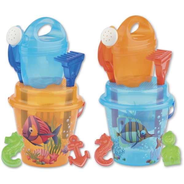 CONF. MARE 3a CRAZY FISH TRASPARENTE COLORATA — immagine 1