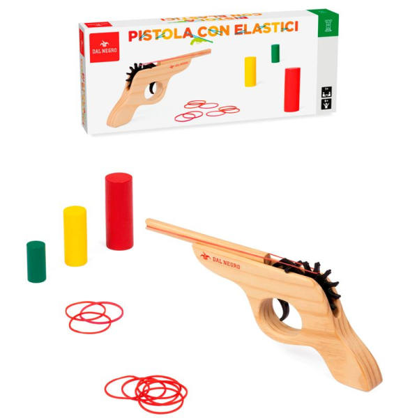 PISTOLA CON ELASTICI