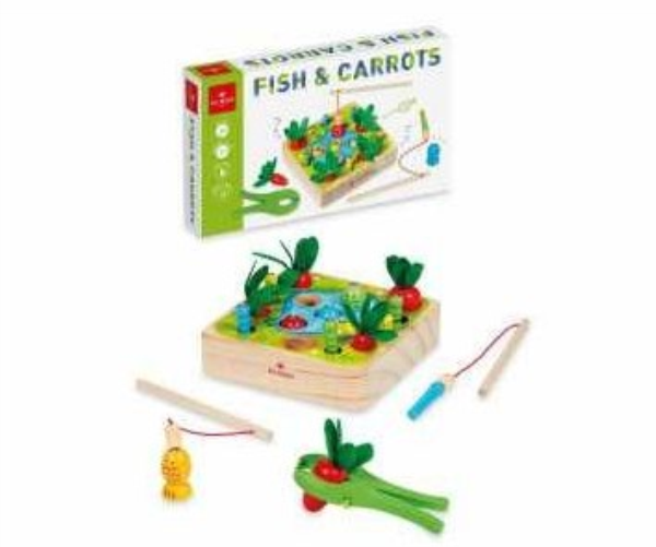 FISH AND CARROTS LEGNO — immagine 1