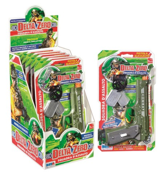 SET Pistola Delta Zero luci e suoni — immagine 1