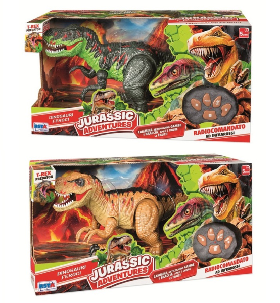 DINOSAURO RADIOCOMANDO INFRARED — immagine 1