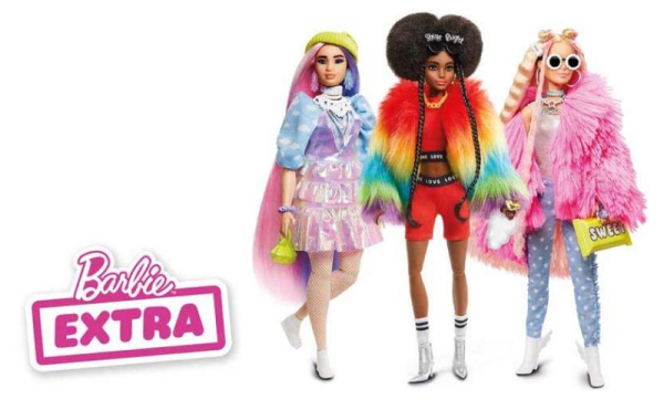 BARBIE EXTRA DOLL ASS.