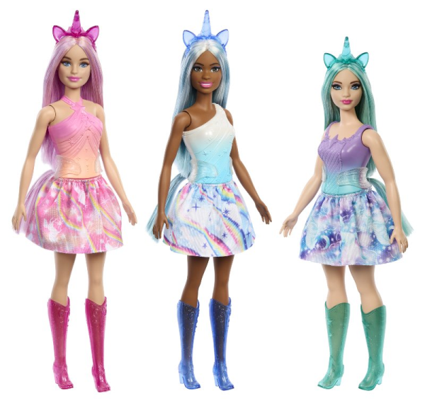 BARBIE FAIRYTALE UNICORNI ASS