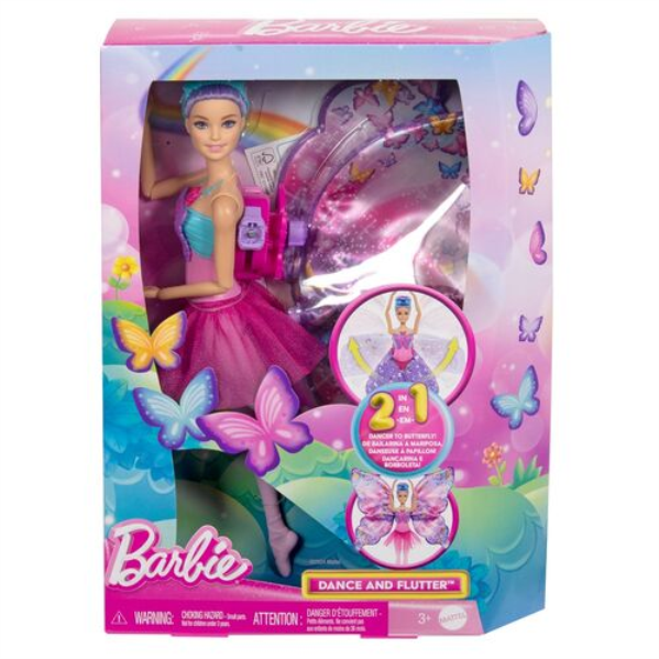 BARBIE BALLERINA ALI DA FARFALLA — immagine 1