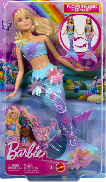 BARBIE SIRENA MAGICI FIORI — immagine 1