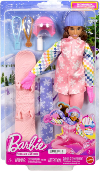 BARBIE 65th SNOWBOARDER