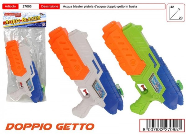 PISTOLA ACQUA 30cm BLASTER — immagine 1