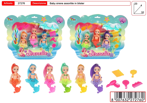 SET SIRENETTE — immagine 1